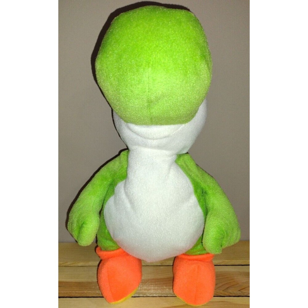 Yoshi Plush 14” Super Mario Brothers Stuffed Dinosaur Nintendo 2020 Stuffie - Picture 3 of 7